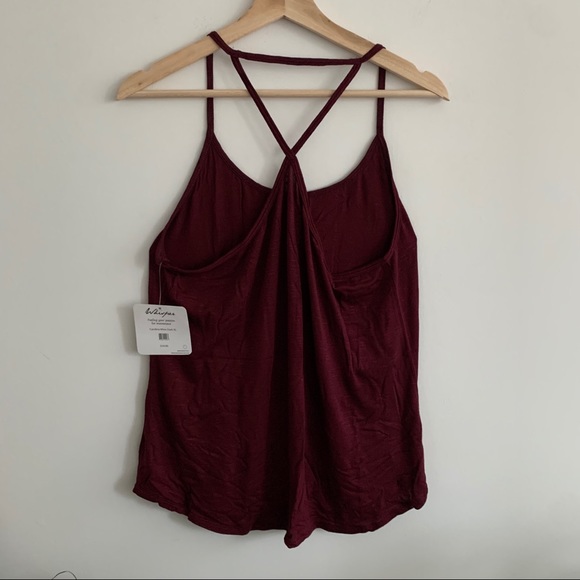 NWT - Wine Workout Top - Whisper - Picture 2 of 7